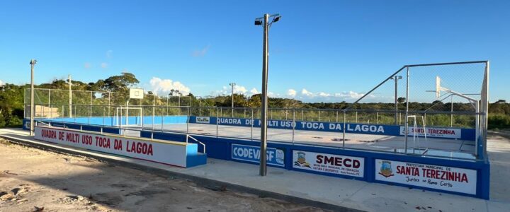 16 de junho Inauguração da Quadra de Multiuso Toca da Lagoa no Sítio Lagoa do Mizael, Santa Terezinha – PE